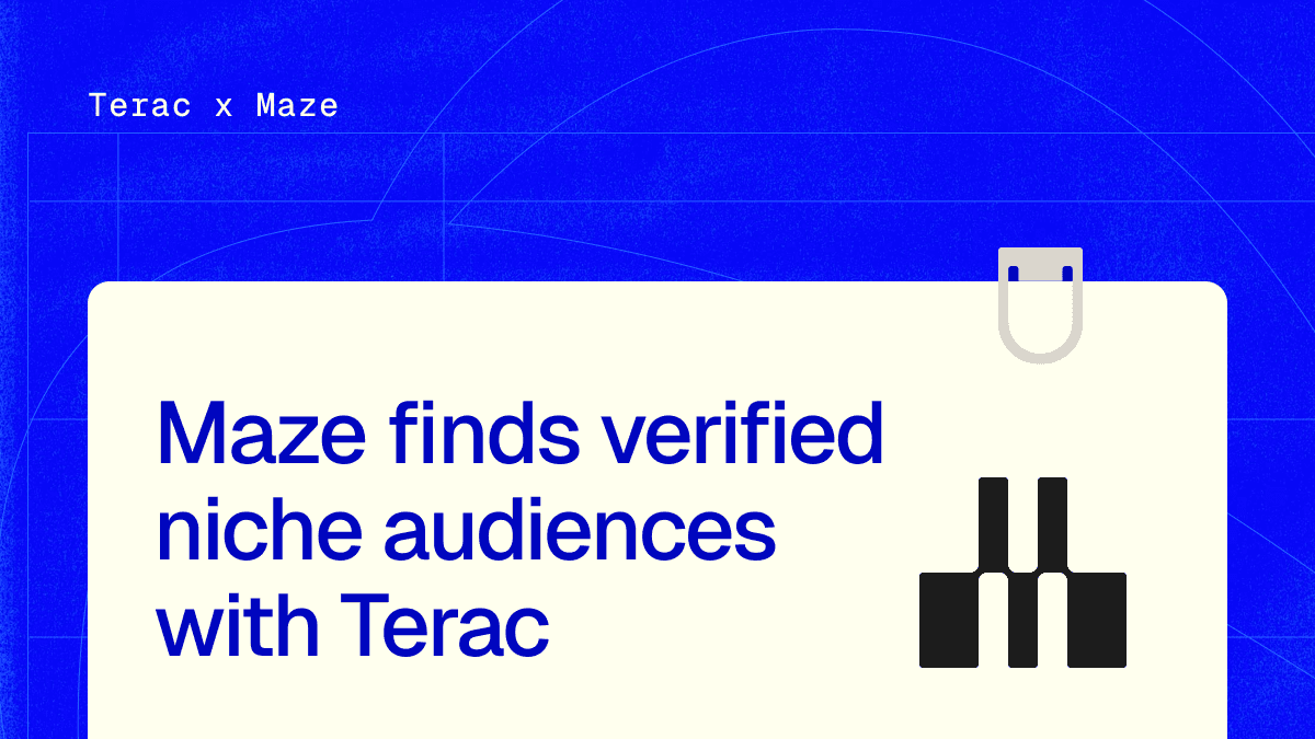 How Maze launches niche B2B studies in days with Terac